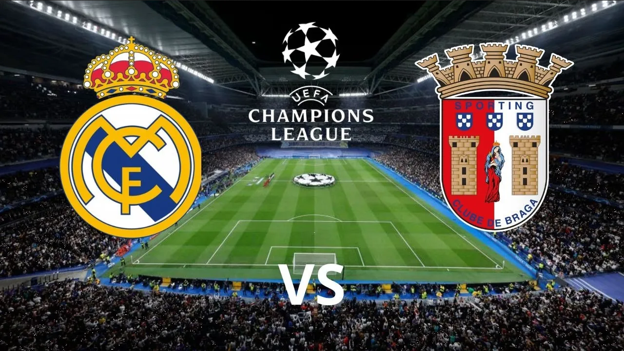 Real Madrid vs Sporting Braga: Pronóstico, alineaciones y dónde ver el vivo