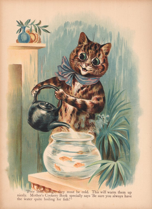Louis-Wain-Louis-Wain-Cats-chromolitho-Meister-Drucke-322351