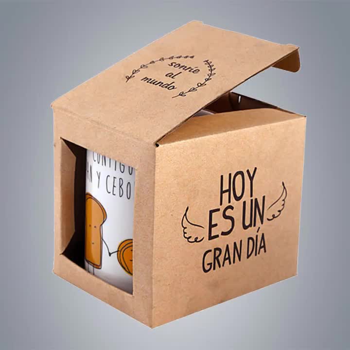 2) Custom packaging boxes: