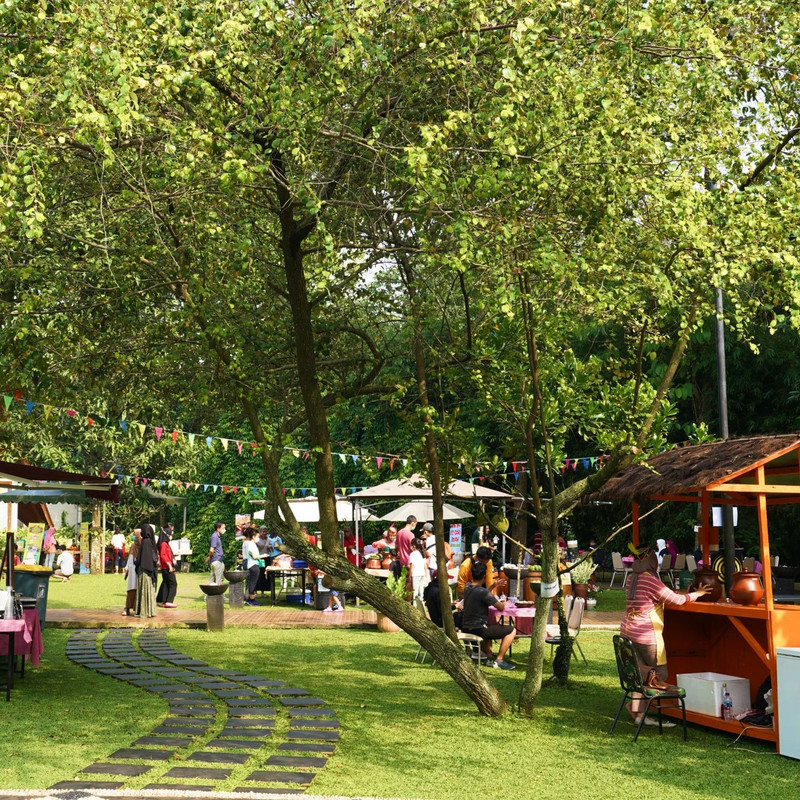 Area Sunday Market di Jakarta Escape.