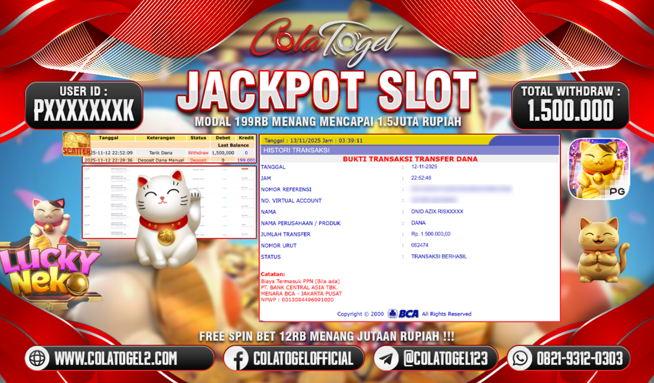 JACKPOT SLOT GACOR!!