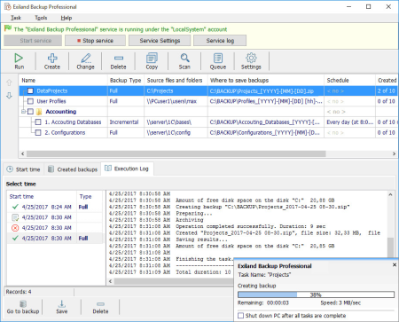 Exiland Backup Professional 5.0 Multilingual