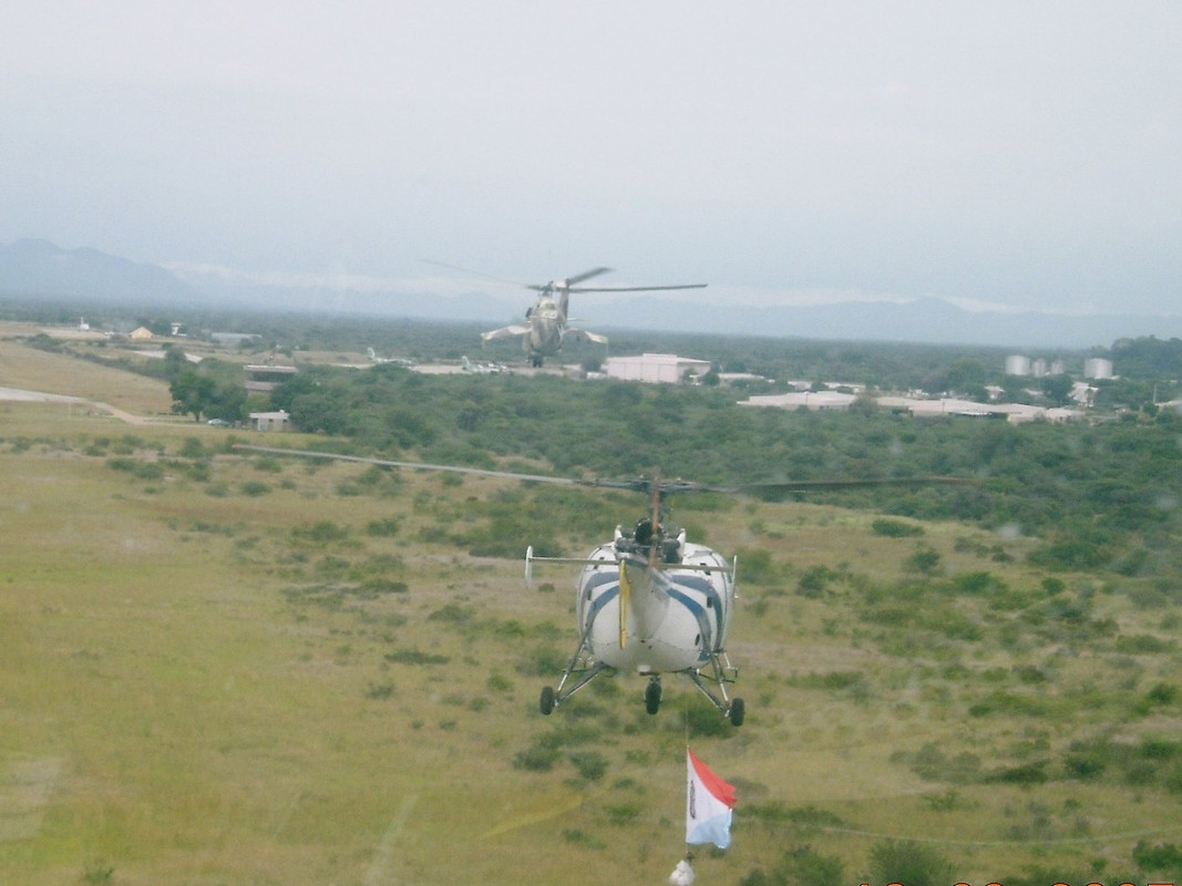 Fly past (Mi24 & HAL Chetak)1