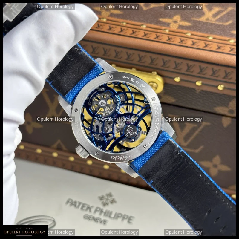 Audemars Piguet 26600 Tourbillon Openworked Blue 41mm