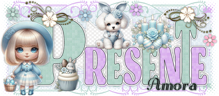 Presente Whimsy Easter amora