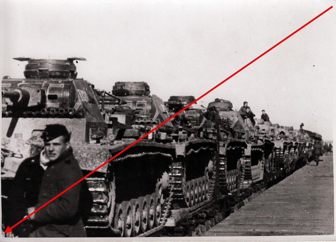 Orig. Foto - Panzer in Rußland 1941-42-2