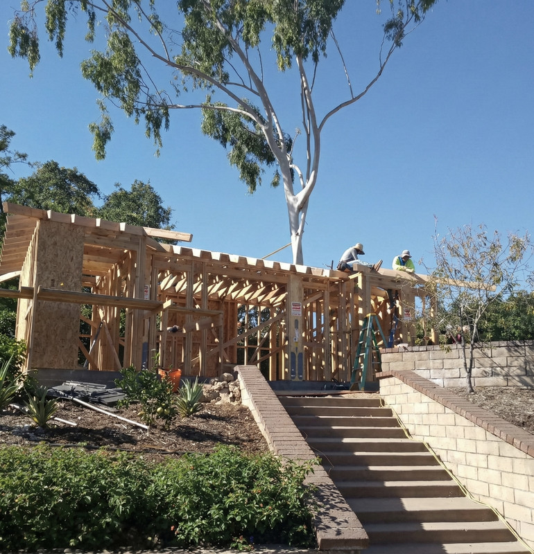 Interior view of a custom home