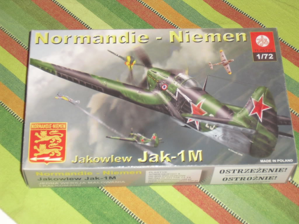 1/72 zts plastyk jakovlev jak 1m Jak-1m