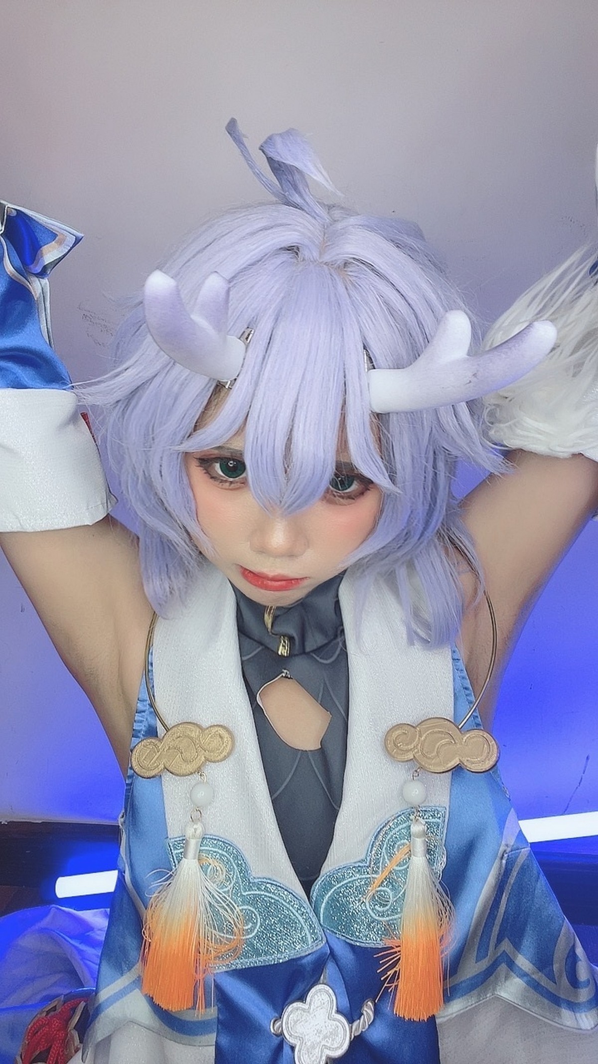 PoppaChan Bailu Cosplay Deluxe (Honkai Star Rail) – 155 Photos 12 Videos 459MB插图1