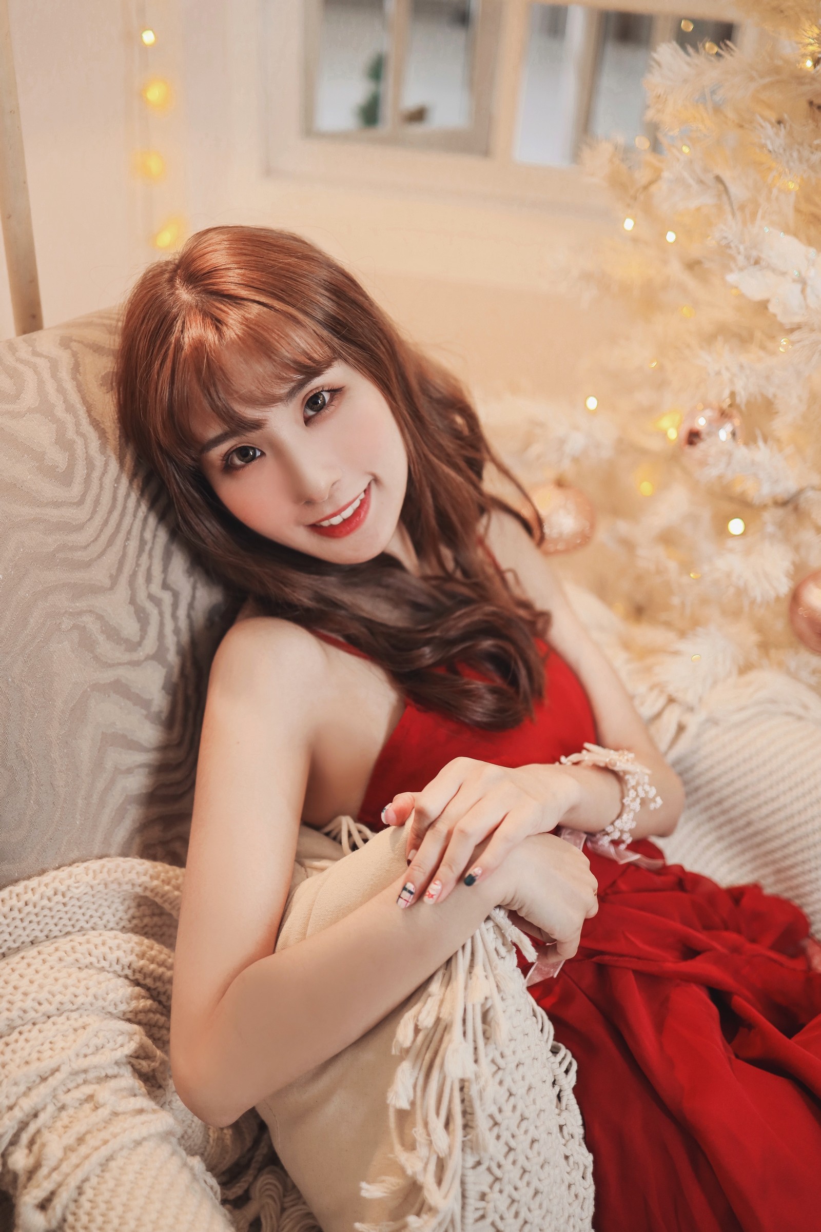 泥泥汝 圣诞主题 A 写真图集｜节日风格高清摄影（50P｜192MB）插图6