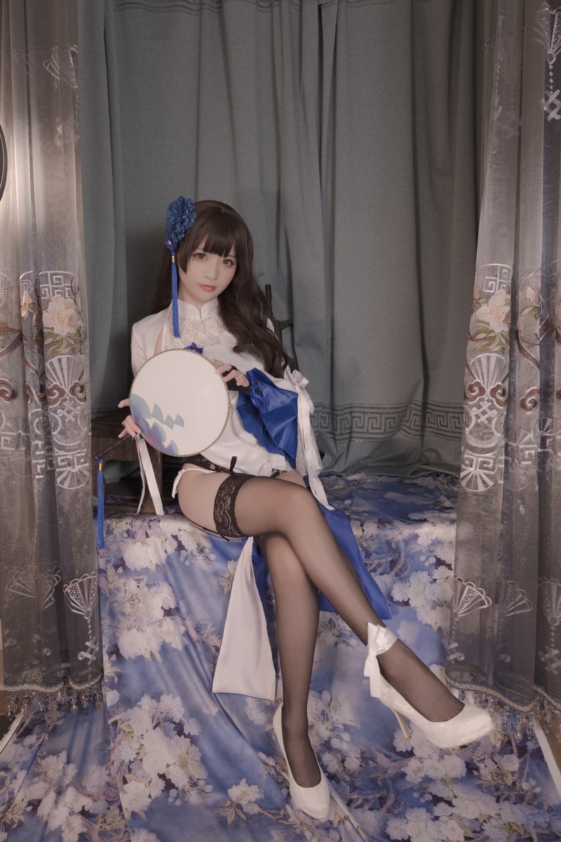 星野Saori 95式玉玲珑 Cosplay 少女前线高清写真【10P-130MB】插图3