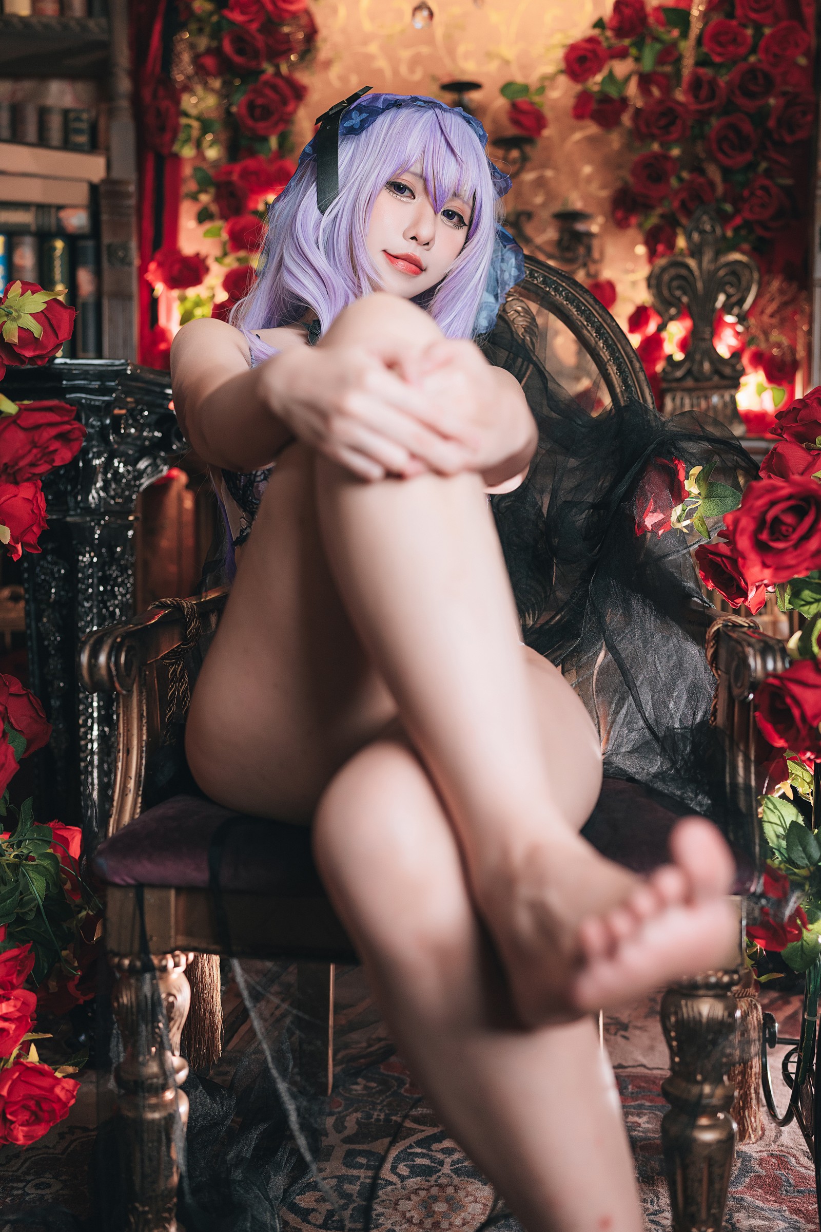 小空sora – 碧蓝档案 飞鸟马时 内衣 Cosplay 高清写真集（24P2V-191MB）性感角色扮演插图5