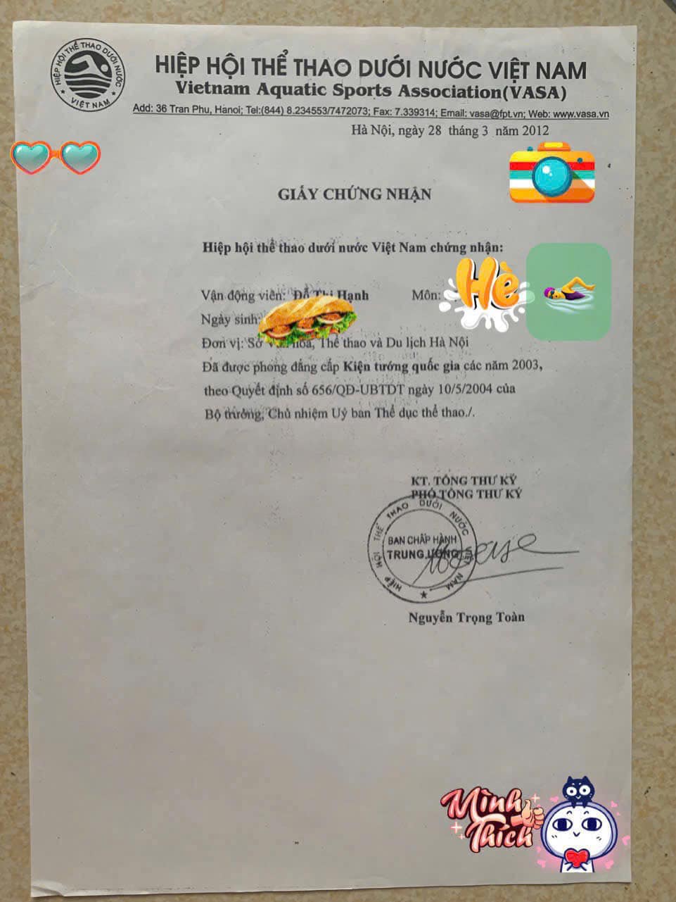 tặng kính bơi mũ bơi