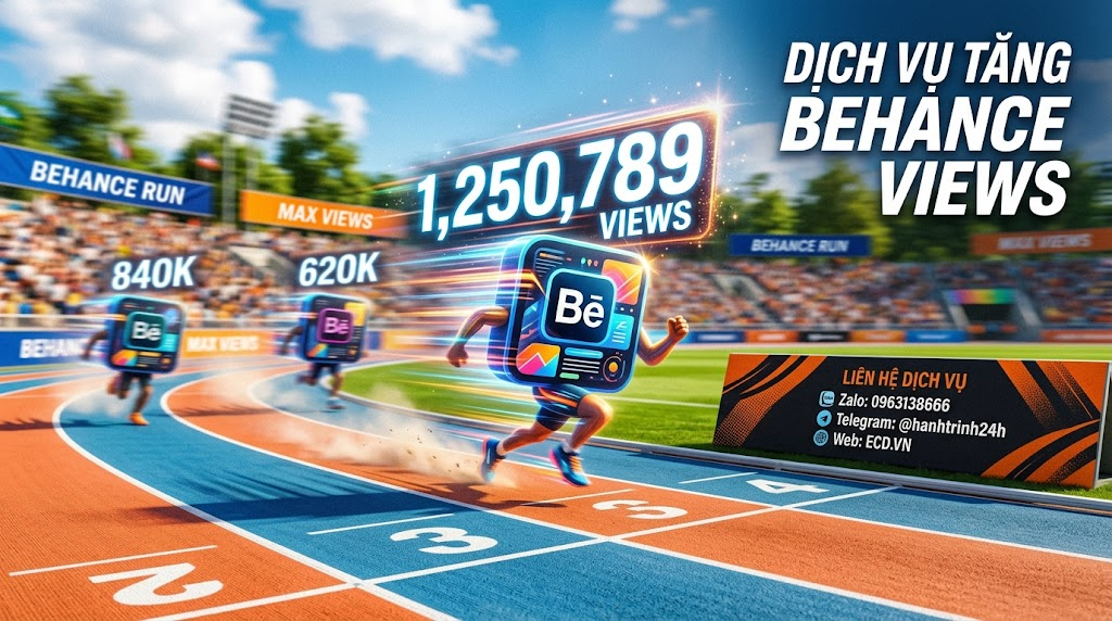 dịch vụ tăng behance views chính hãng tăng engagement