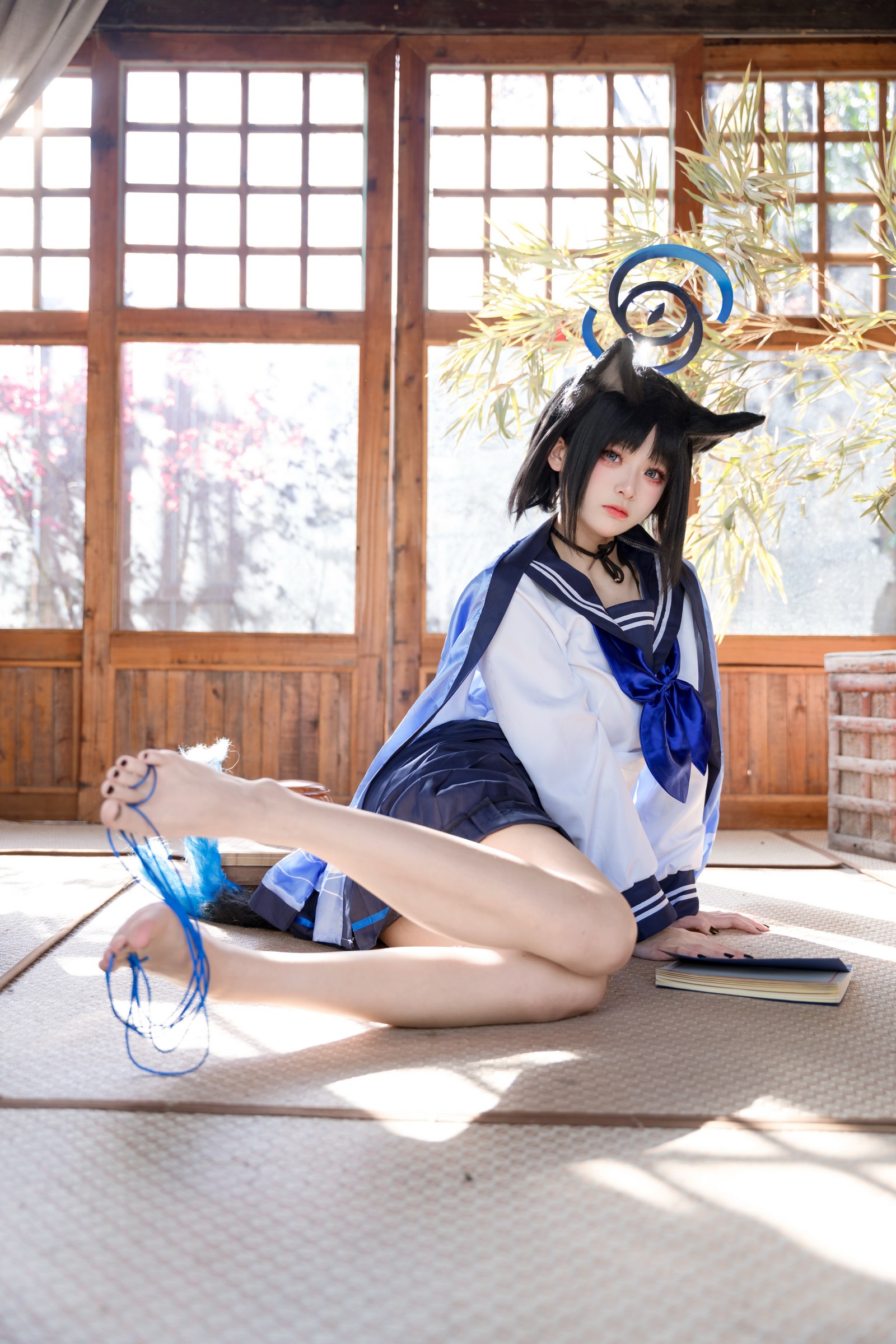 九柒喵 – 桐生桔梗 Cos 高清大合集（88P-470MB）和风旗袍写真插图3