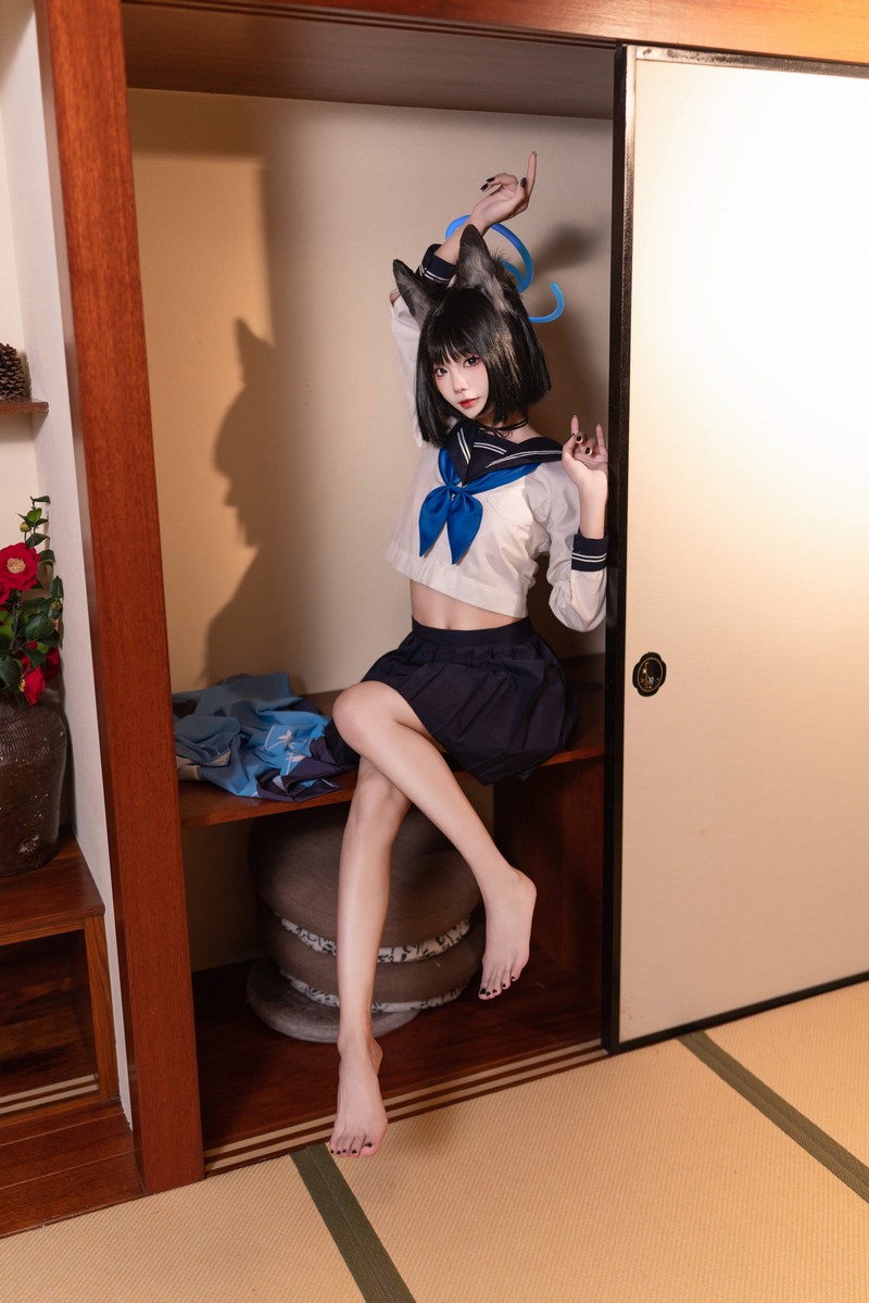 艾西Aiwest 桐生桔梗Cosplay写真图集 高清美图合集 48P (296.8M)插图