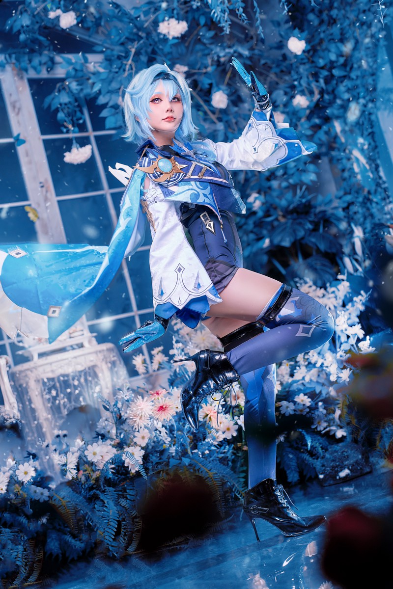 Joyce Lin2x Eula Cosplay Genshin Impact 高清写真 40P插图7