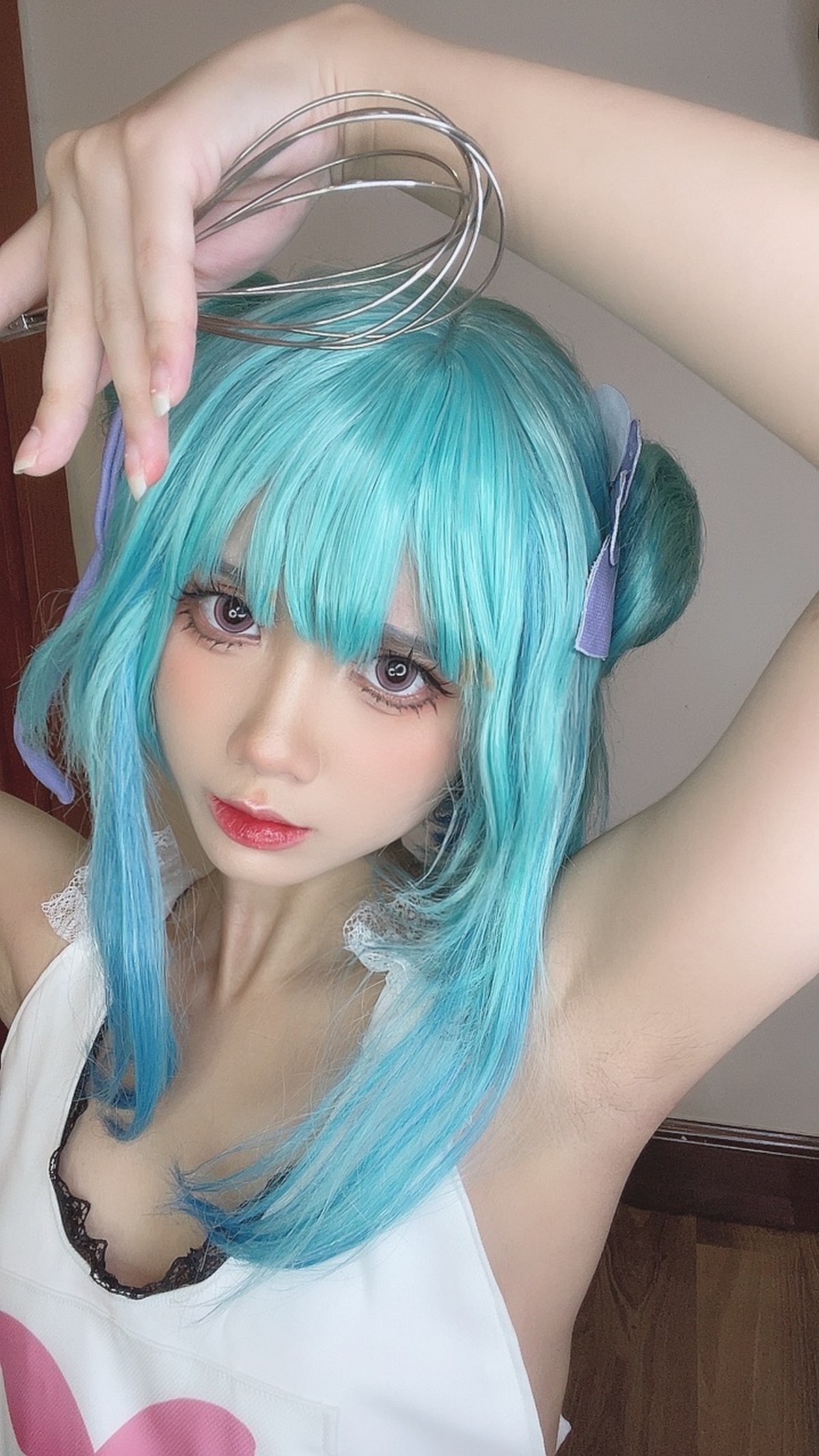 PoppaChan Uruha Rushia Cosplay (Hololive) – 107 Photos 608MB插图2