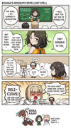 BD2 4-koma extra - diana's mosquito repellent spell
