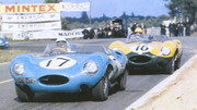 24 HEURES DU MANS YEAR BY YEAR PART ONE 1923-1969 - Page 41 57lm17-Jag-D-J-Lucas-J-M-Brussin