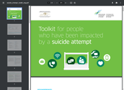 suicide attempt toolkit PDF document