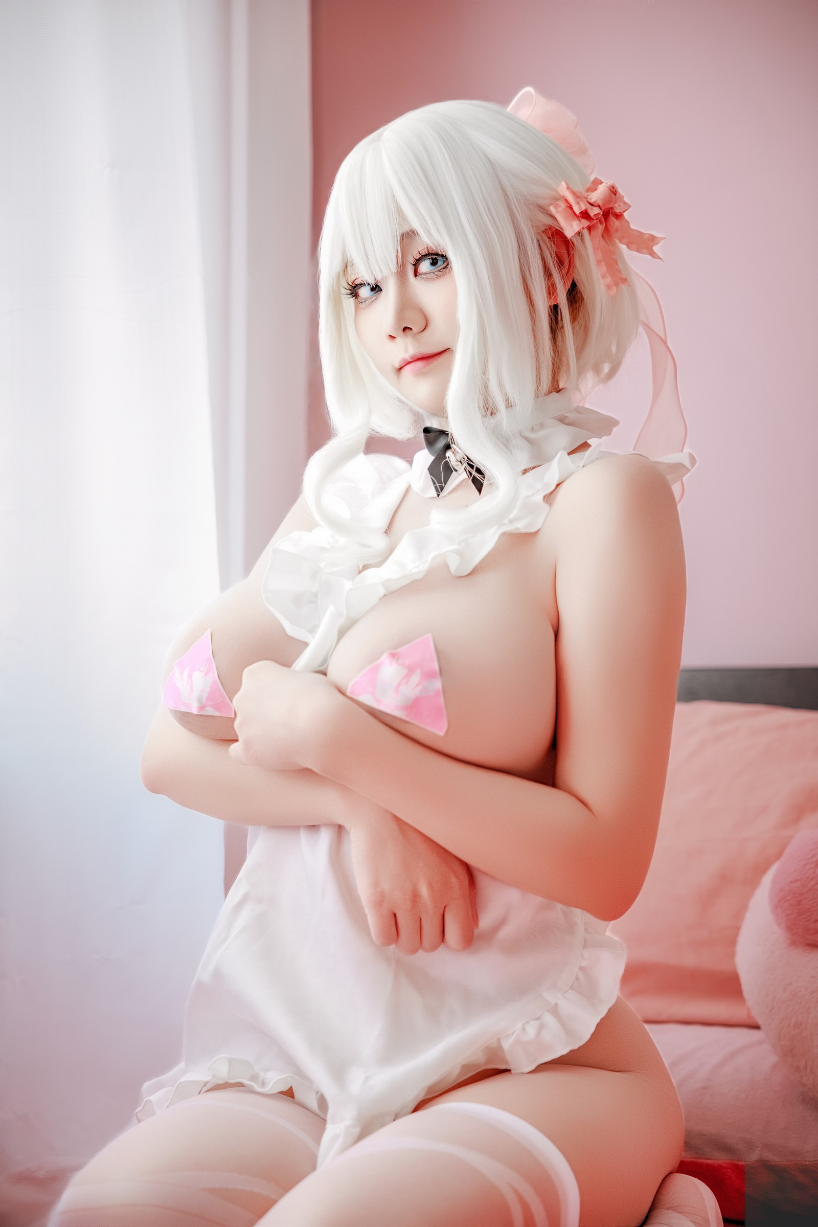 阿雪雪写真午睡围裙主题写真（90P+1V / 1.07G）居家可爱系列插图