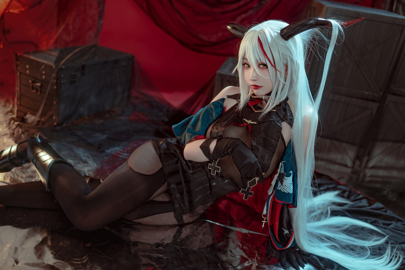 宮本桜 埃吉尔 Cosplay 写真集｜碧蓝航线角色 高清拍摄（20P｜271MB）插图2