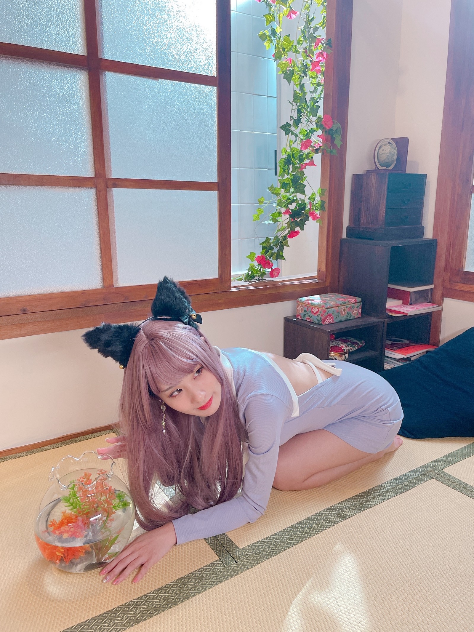 泥泥汝 猫女 主题 Cosplay 写真＋视频合集｜高质量图集（372P｜12V｜1.09GB）插图7