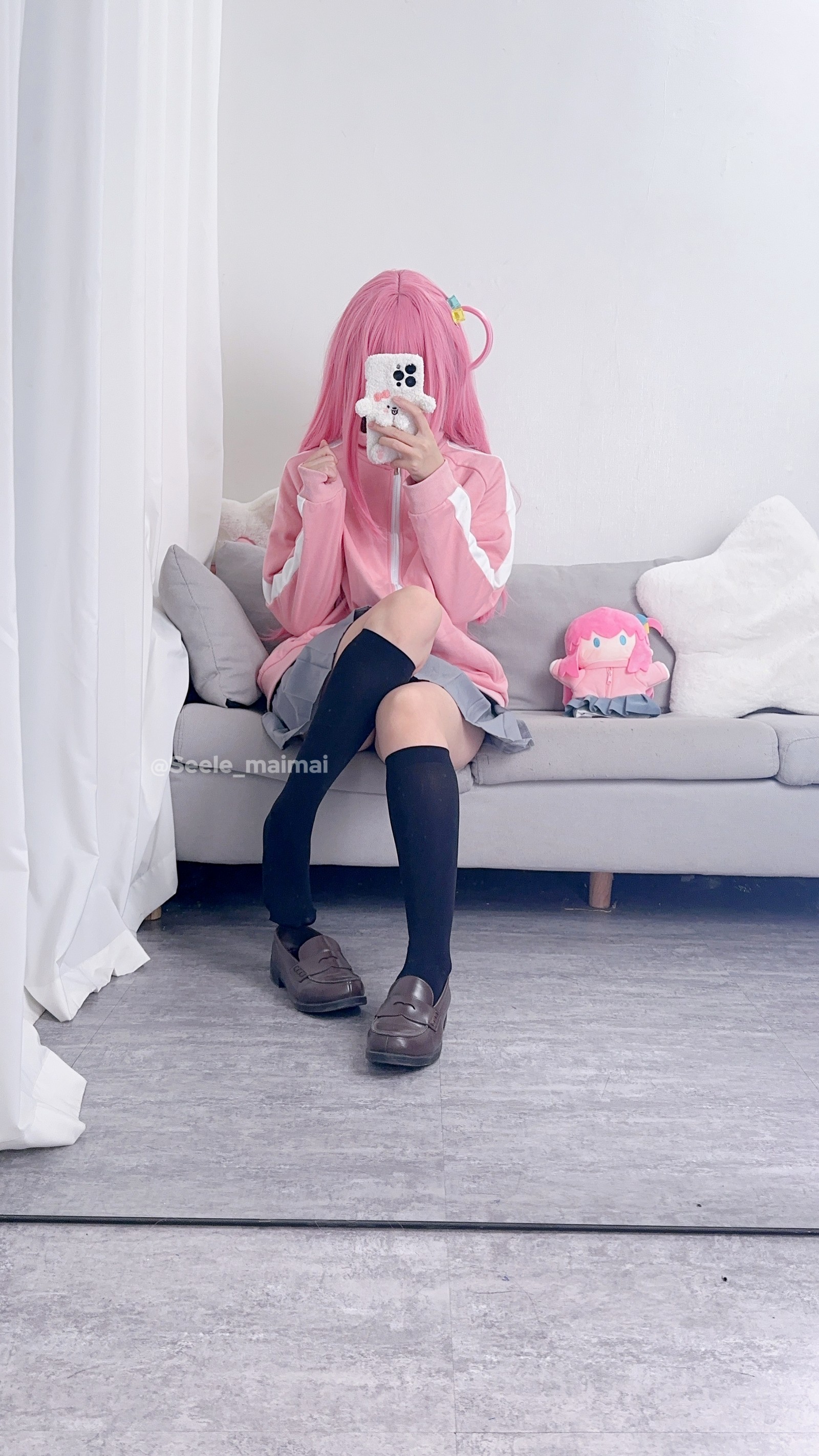 Seele麦麦波奇酱 Cosplay 写真｜可爱系高分辨率套图（18P-68.5M）插图1