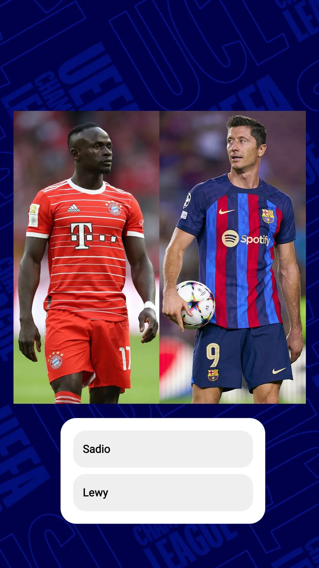 Possible Lineup for Bayern Munich vs Barcelona Possible Lineup | UEFA Champions League 2022/2023 Live Macch