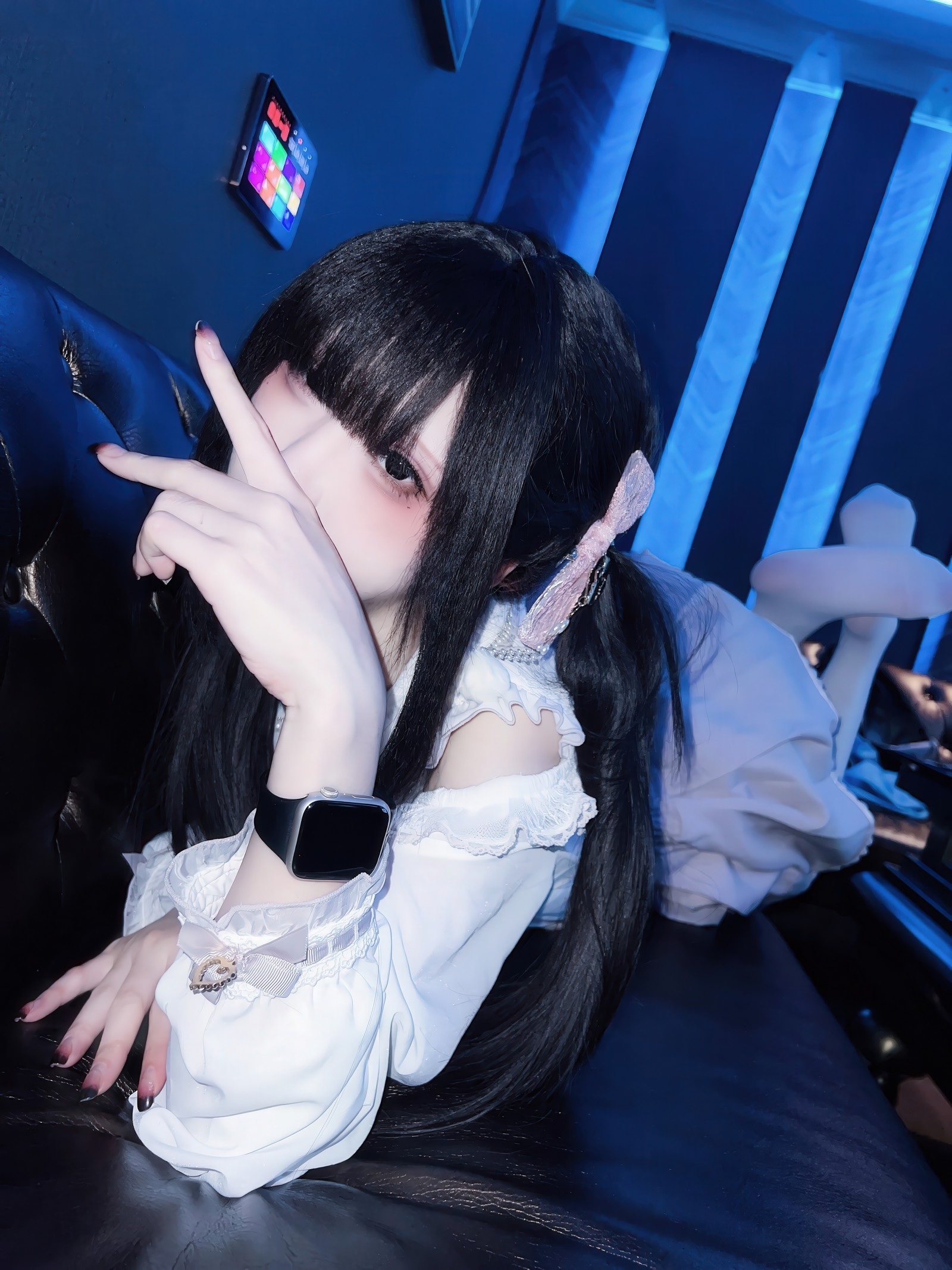 纸悦Etsu_ko《地雷系女子 KTV 约会》主题写真｜氛围感私房套图[44P-438.8M]插图6