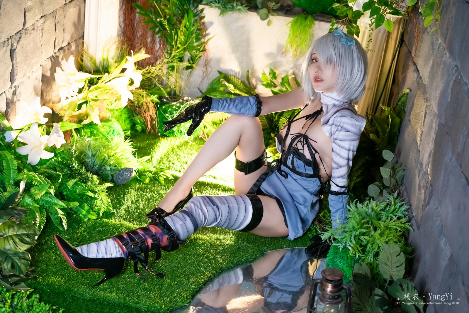 楊衣 Yangyi – 2B Cosplay 高清写真视频合集（59P+4V-488MB）尼尔机械纪元插图4