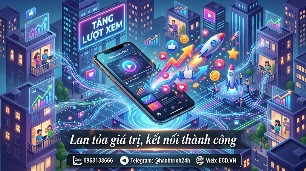 tăng vĩnh viễn view thật reel