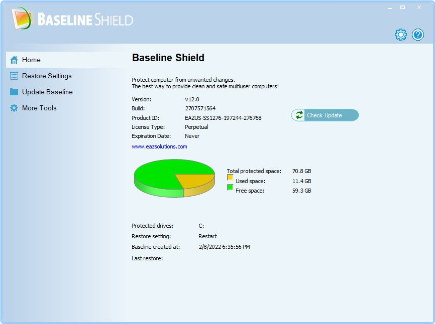 EAZ Solution Baseline Shield 12.7 Build 2709787352 Xhy7p4dm8nf5