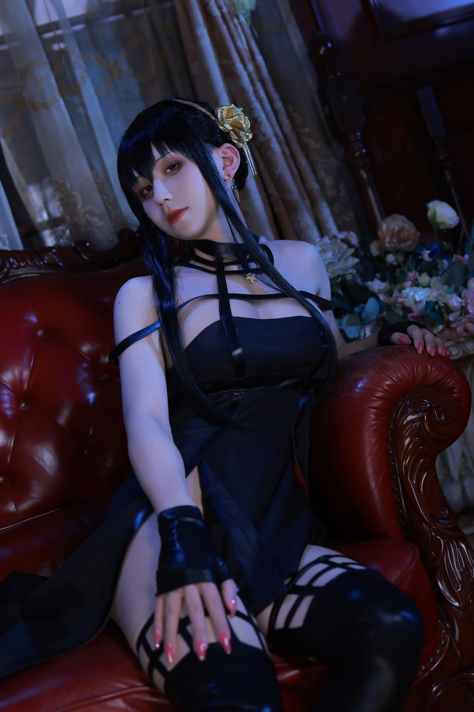 桜满三时 – 约尔 礼服 Cosplay 高清写真集（46P-418.2MB）精美服饰插图5