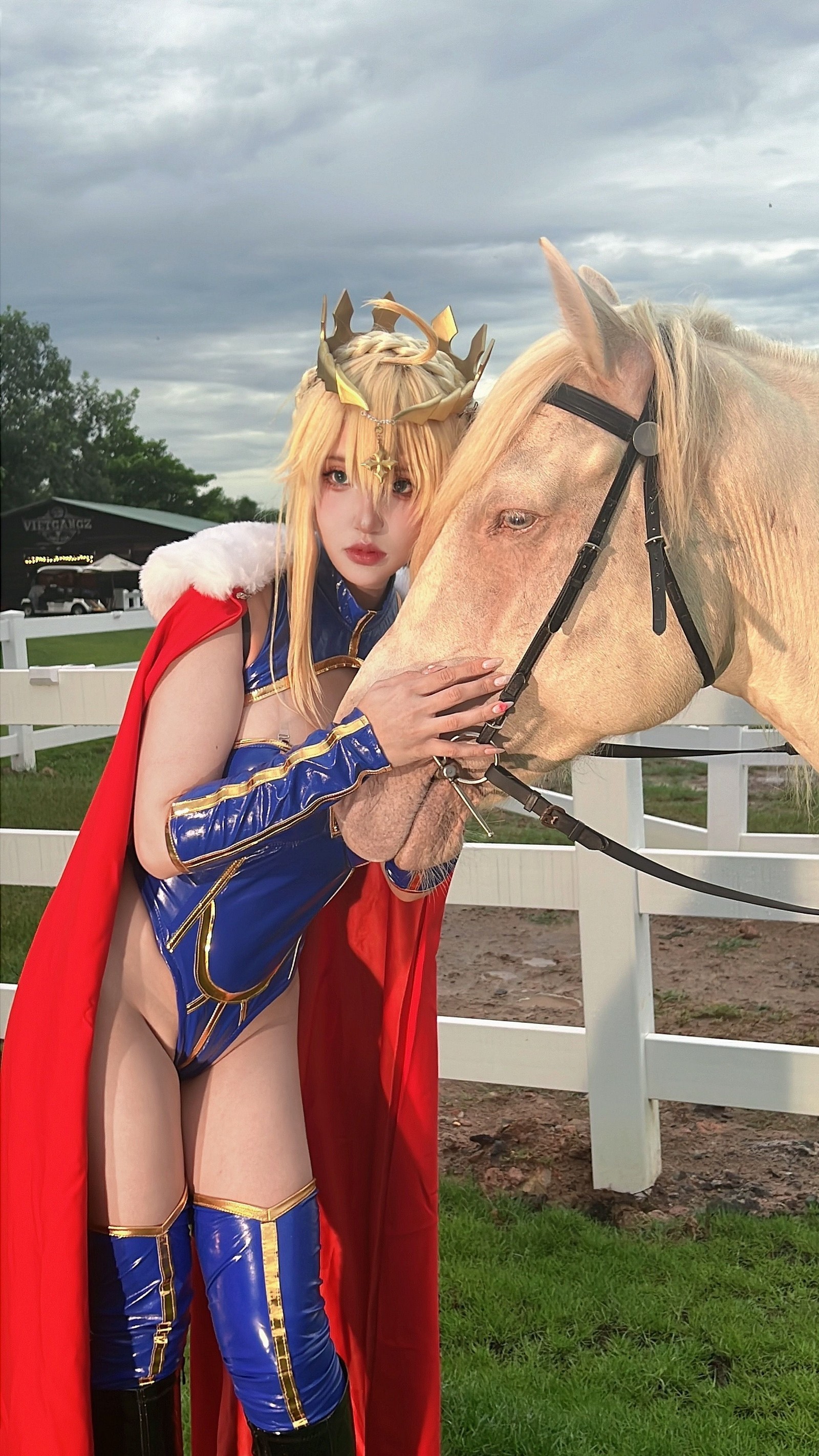 Puy Puy – Artoria Lancer Fate/Grand Order Cosplay 写真+视频（180P+22V-496MB）插图9