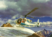 SA341G F-WTNV, probably French Alps, c. 1970's