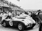 24 HEURES DU MANS YEAR BY YEAR PART ONE 1923-1969 - Page 30 53lm19-C-Type-Peter-Whitehead-Ian-Stewart-8