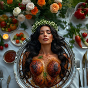 Garden wedding wom served Blackh 0 87