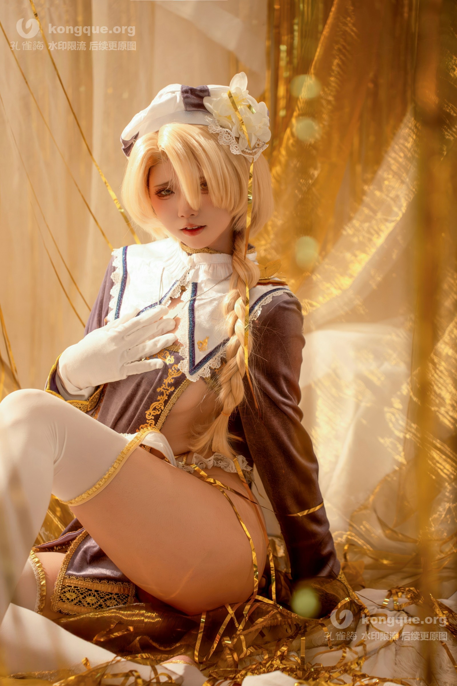 纸悦Etsu_ko《娼年贞德》Cosplay 写真合集｜暗黑主题高清套图[64P-640.9M]插图1