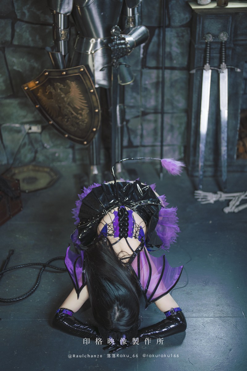 落落Raku 实习魅魔 Succubus Cosplay 写真 42P插图4