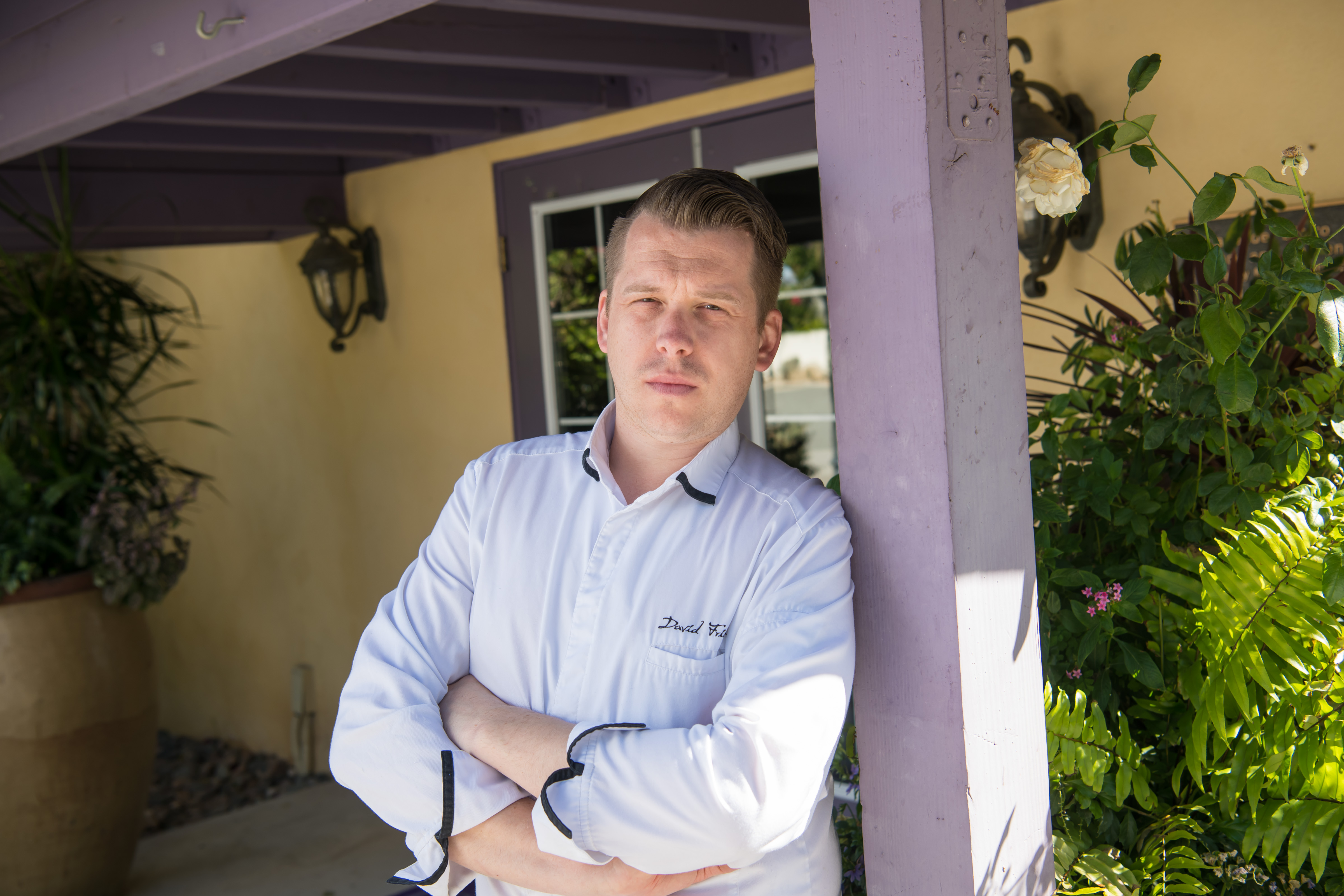 David Fricaud, Executive Chef at La Monique - Hero Image