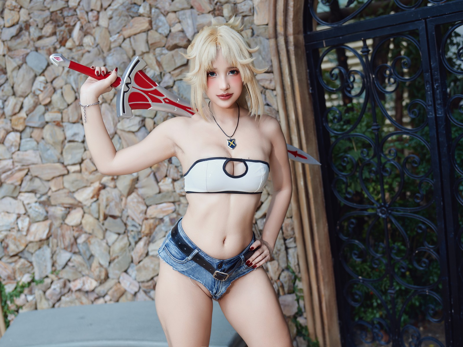 Puy Puy – Mordred Fate/Grand Order Cosplay 写真合集（196P+5V-3.21GB）插图6