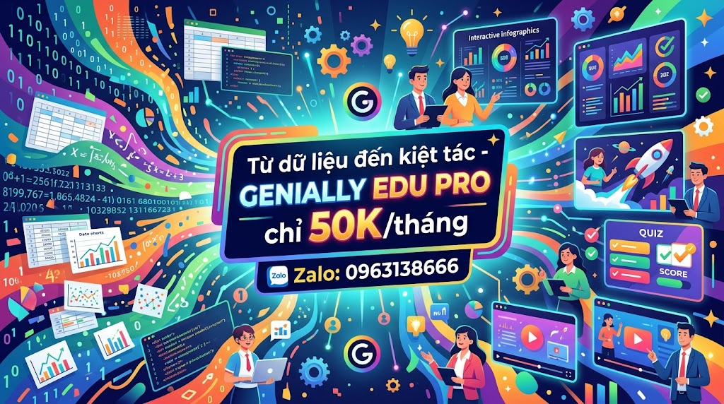 genially edu pro khuyến mãi