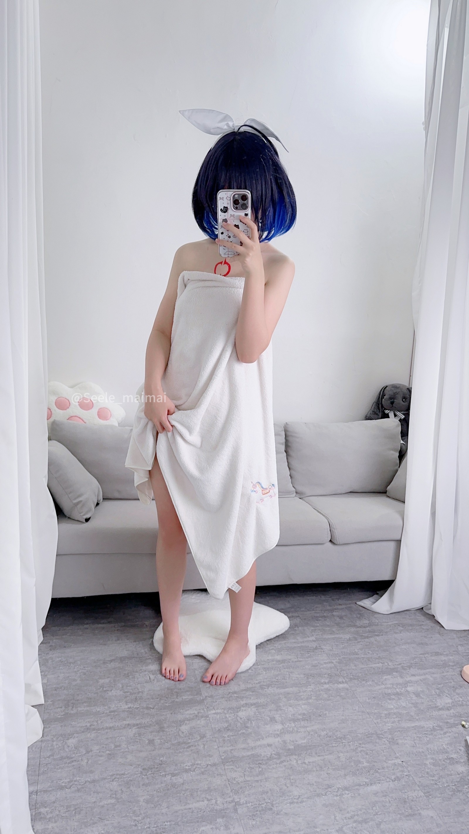 Seele麦麦崩崩温泉主题写真｜温泉场景高清套图（59P-196MB）插图9