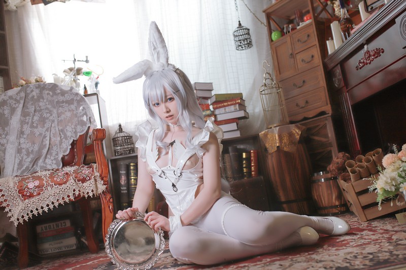 Asagiriai（愛ちゃん）兔女郎Cosplay写真图集 性感兔女郎主题 27P (321MB)插图6