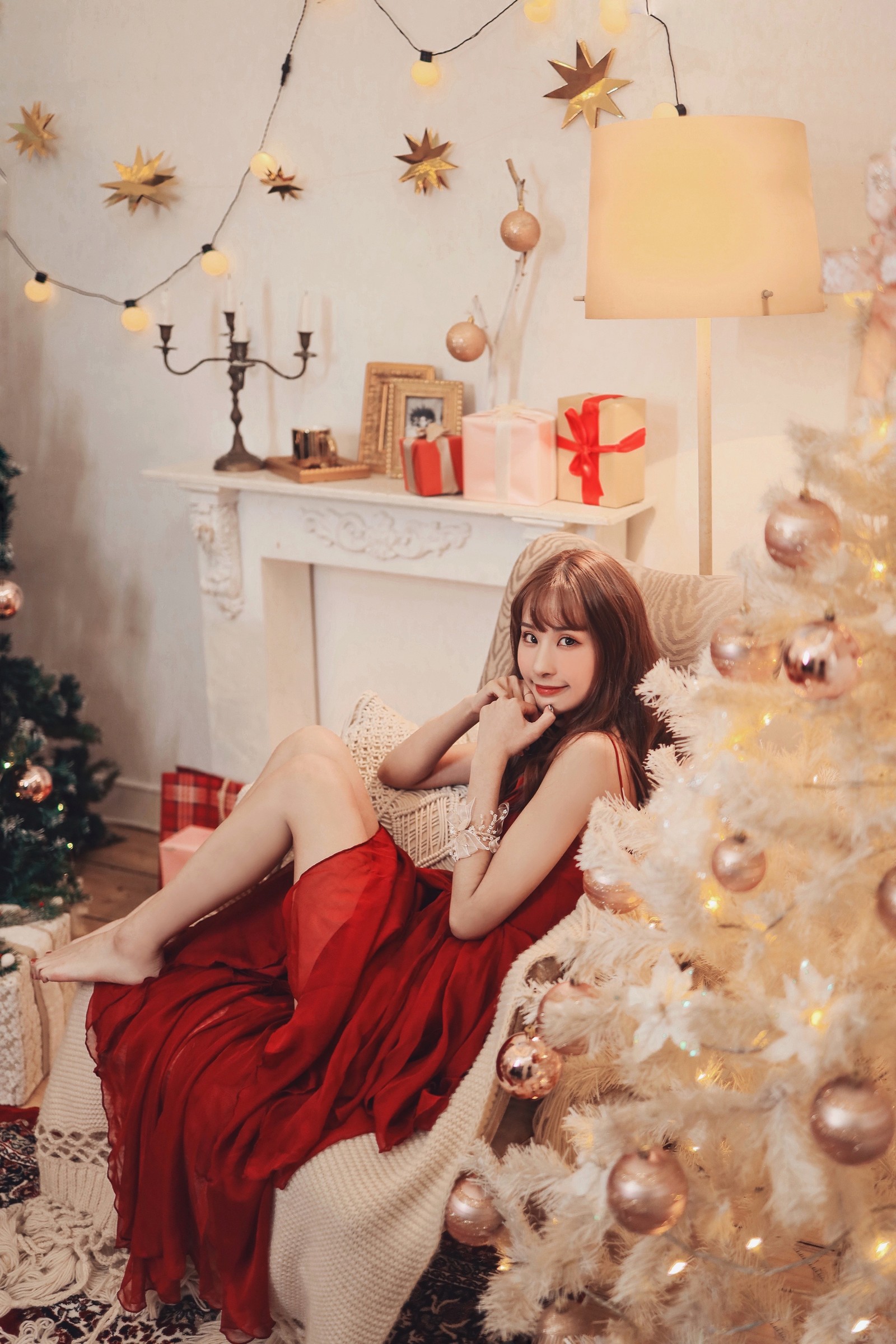 泥泥汝 圣诞主题 A 写真图集｜节日风格高清摄影（50P｜192MB）插图5