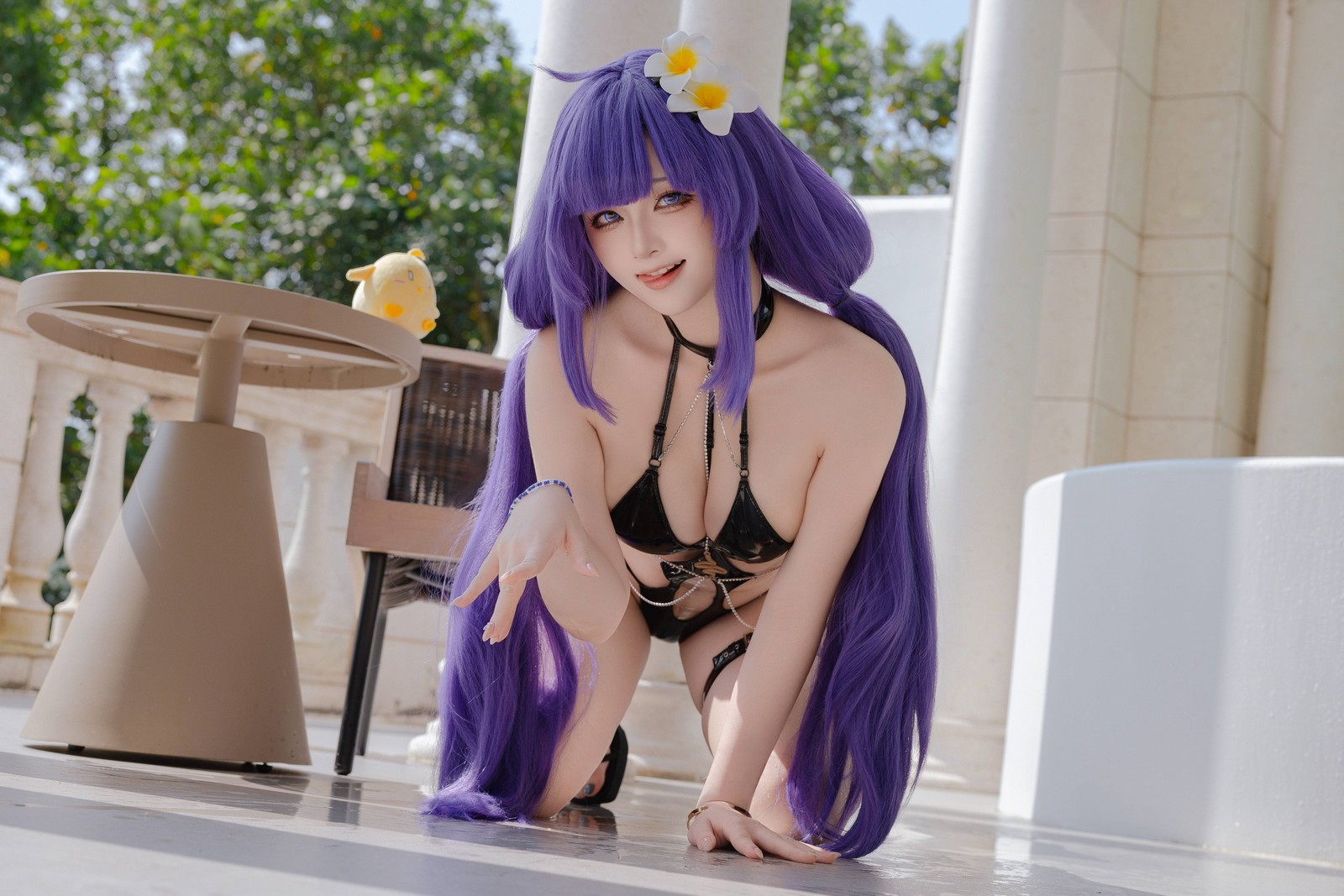 屿鱼 Yuyu Mogador 水着 Cosplay 写真图集（81P｜240MB）插图6