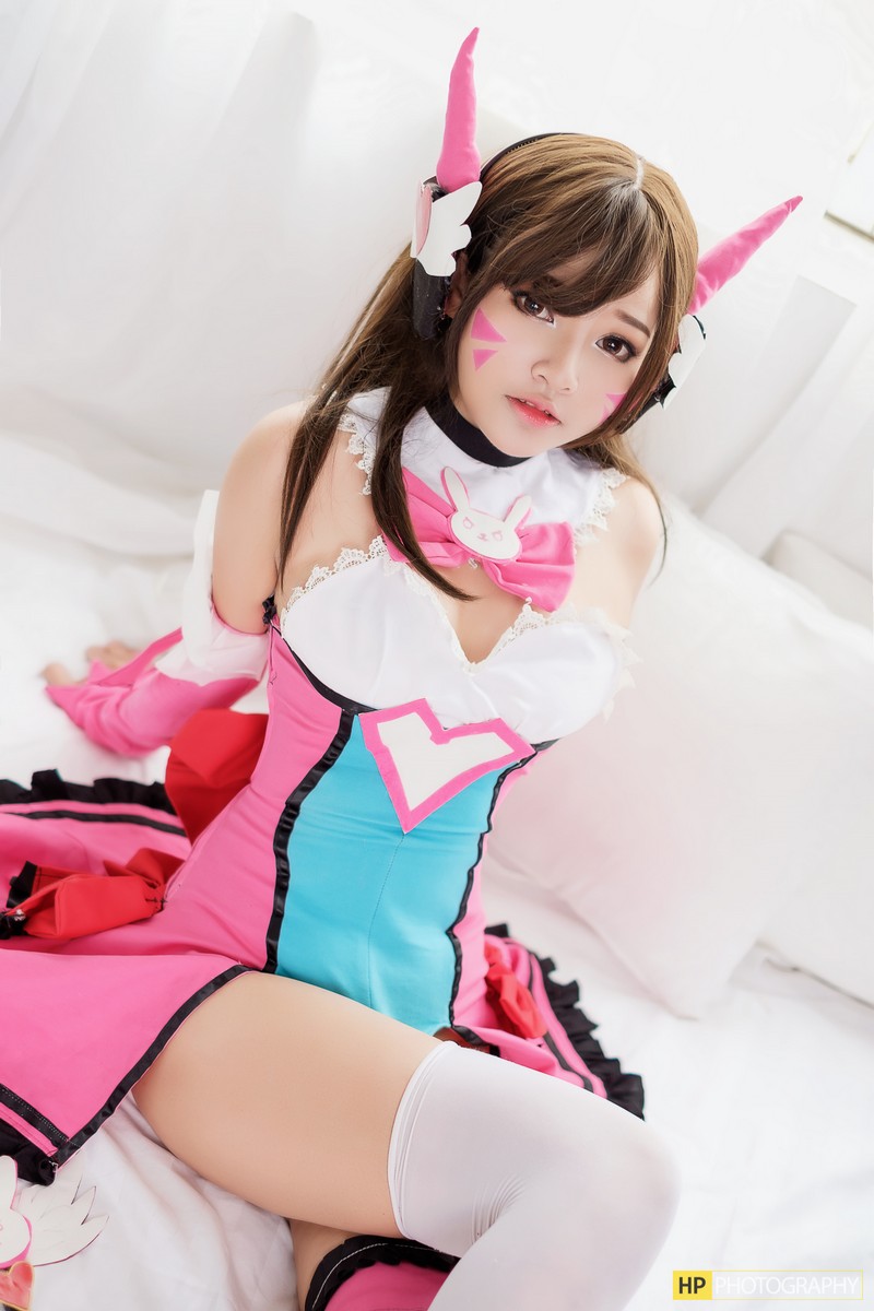 MiMi Chan D.Va 魔法少女 Cosplay 守望先锋写真【10P-26.9M】插图4