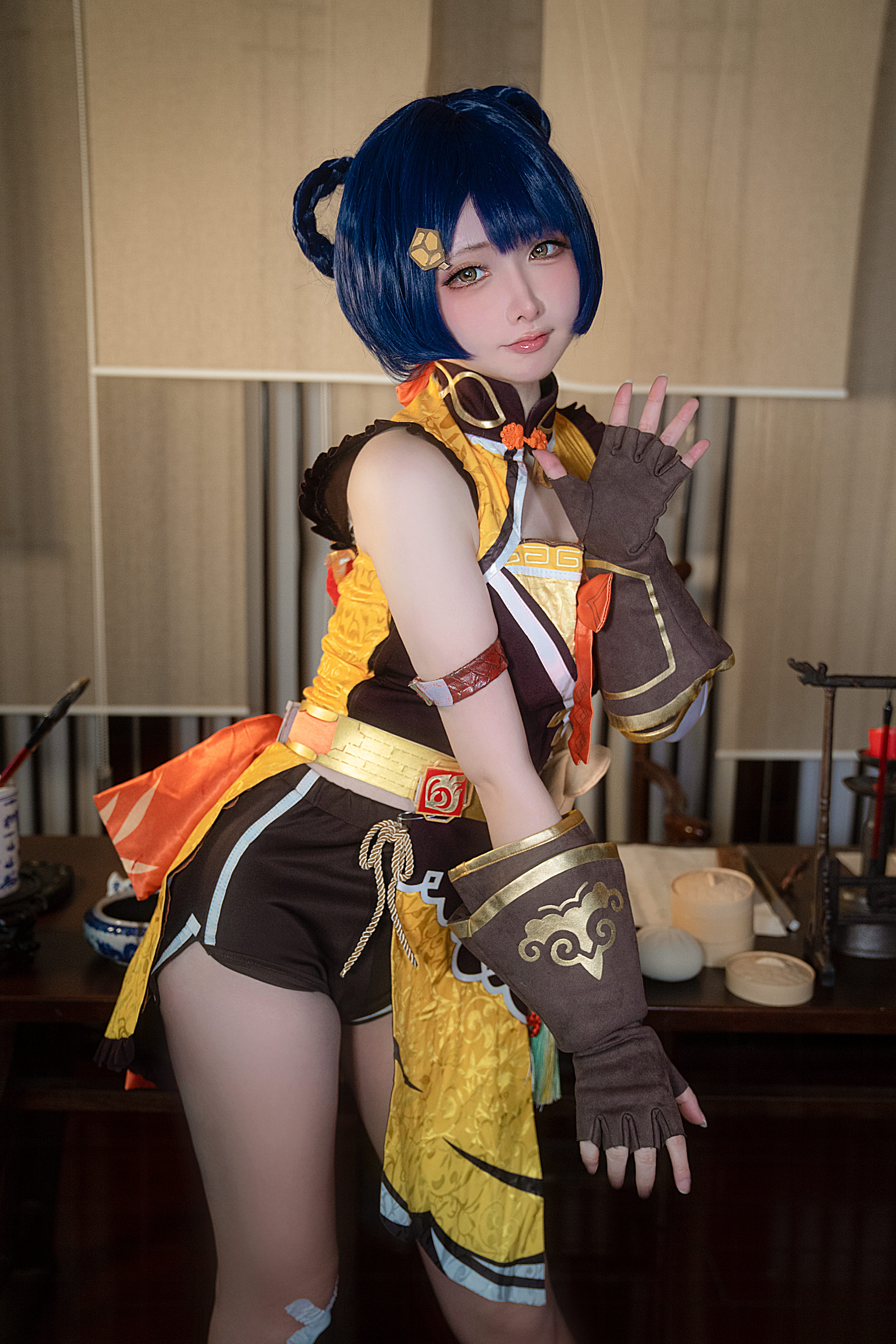 樱梨梨 原神 小香菱 Cosplay 写真集｜角色还原高清图集（37P｜818MB）插图9